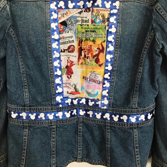 Custom Disney Themed Denim Jacket - Picture 6 of 8